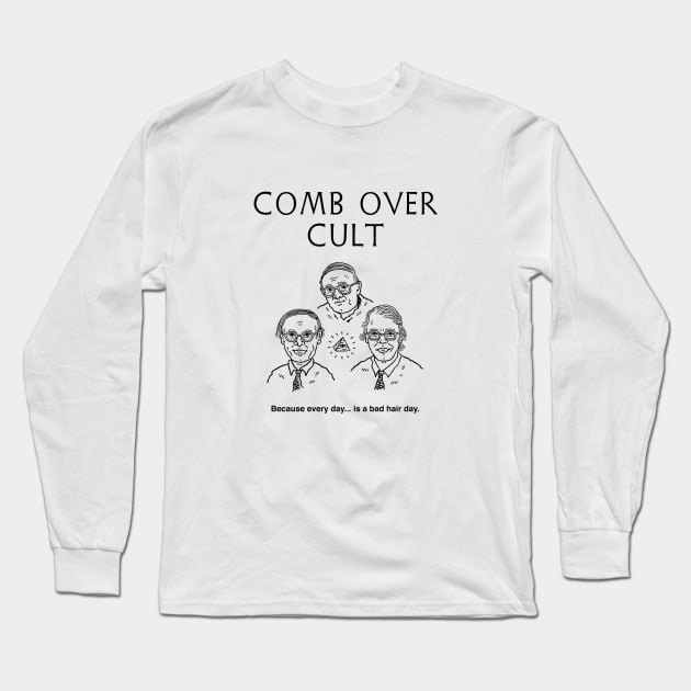 COMB OVER CULT - Bad Horror Movies (No.3) Long Sleeve T-Shirt by sonhouse5